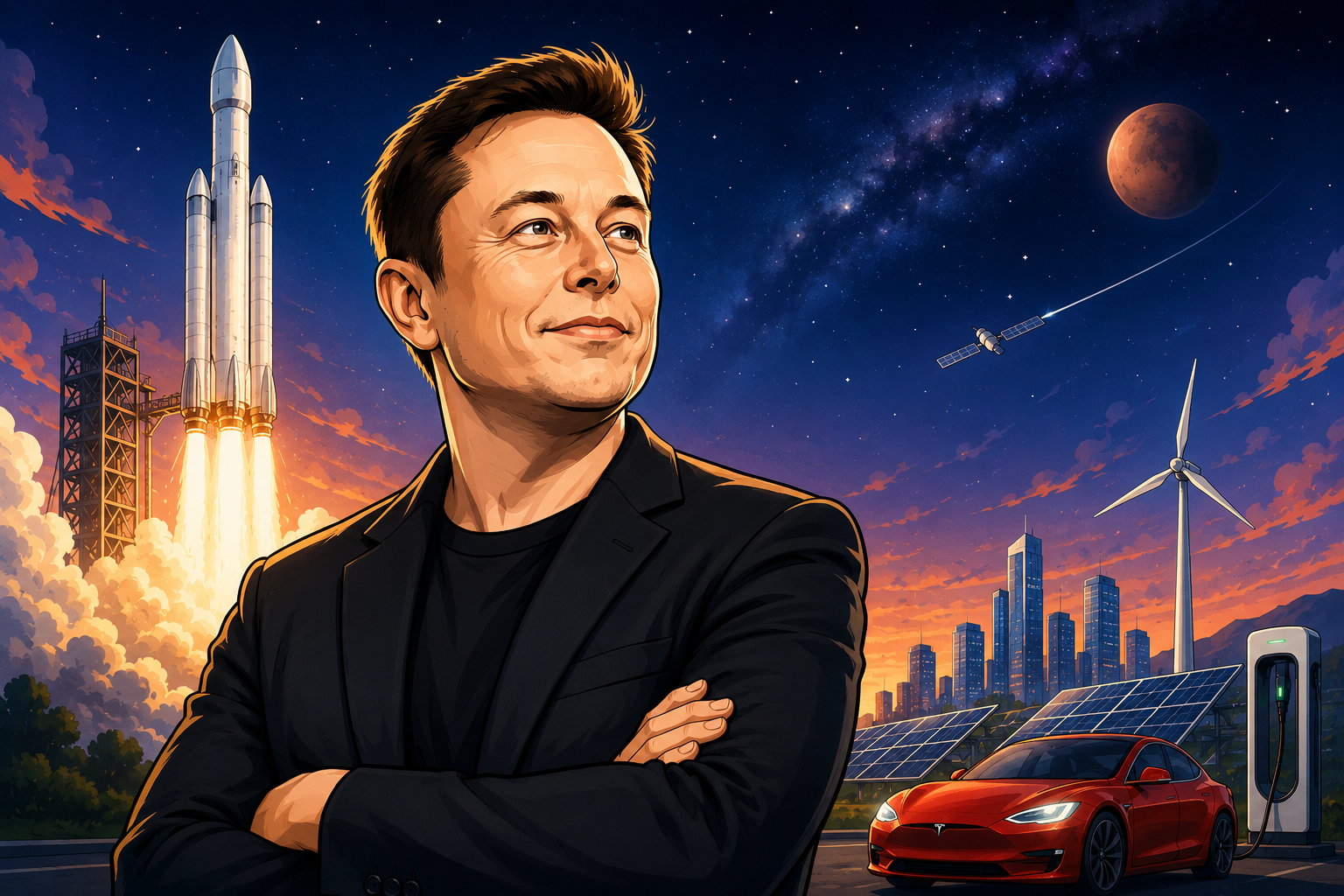 Elon Musk: The First Trillionaire